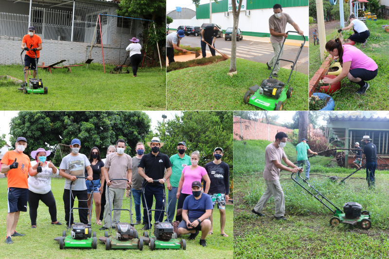 Prefeito e vice promovem mutirão de limpeza na cidade